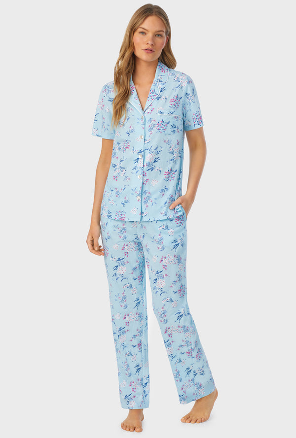 Summer Blooms Long Pajama Set Carole Hochman