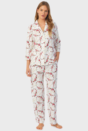 picture of Rose Vine Long Pajama Set