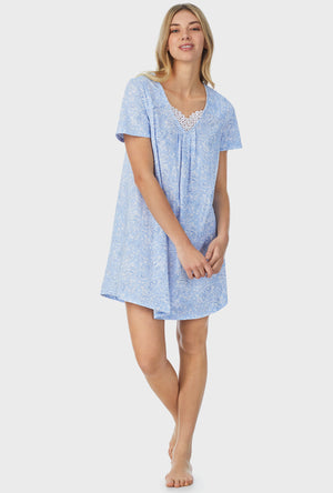 picture of Blooming Paisley Short Nightgown