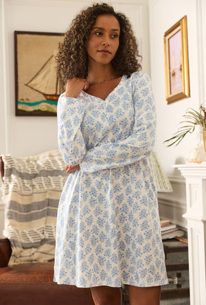 Heritage Bouquet Cotton Short Nightgown