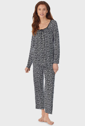 picture of Midnight Ditsy Long Pajama Set