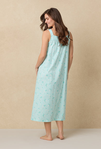 A lady wearing Cotton Ballet Nightgown
