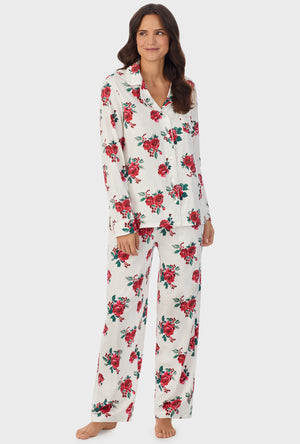 picture of Winter Rose Long Pajama Set