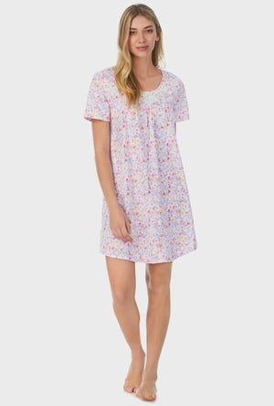 picture of Garden Floral Short Nightgown