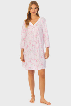 picture of Sweet Rose Cotton Short Nightgown