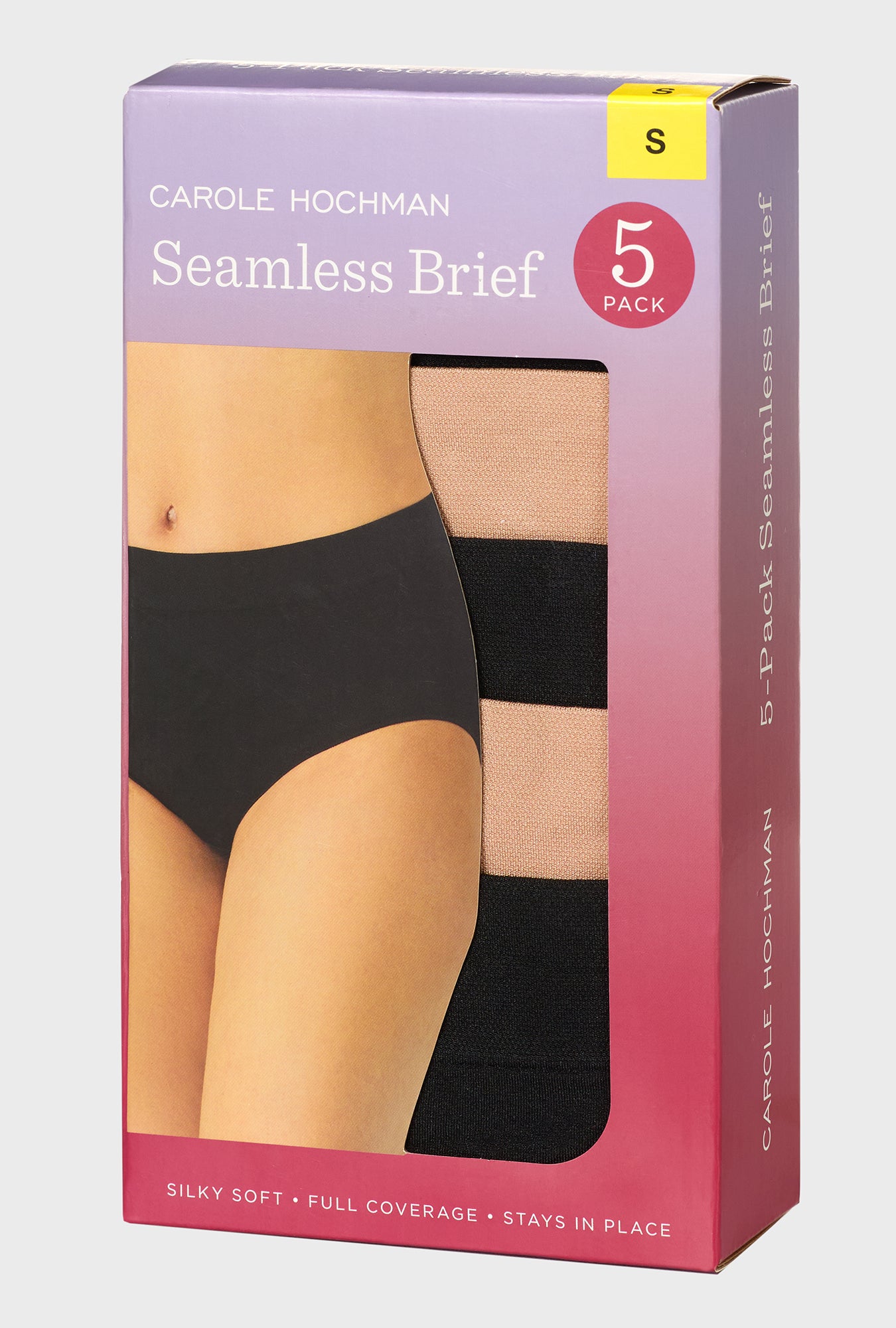 A 5Pk Seamless Brief Basic Multi