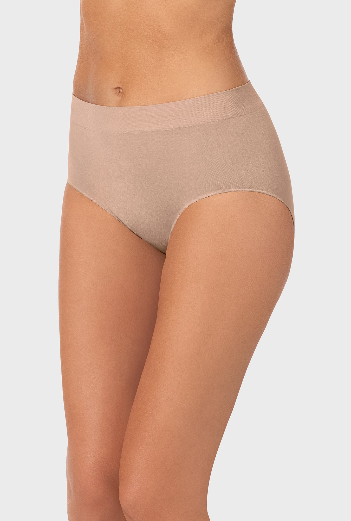 5Pk Seamless Brief Solid Sands