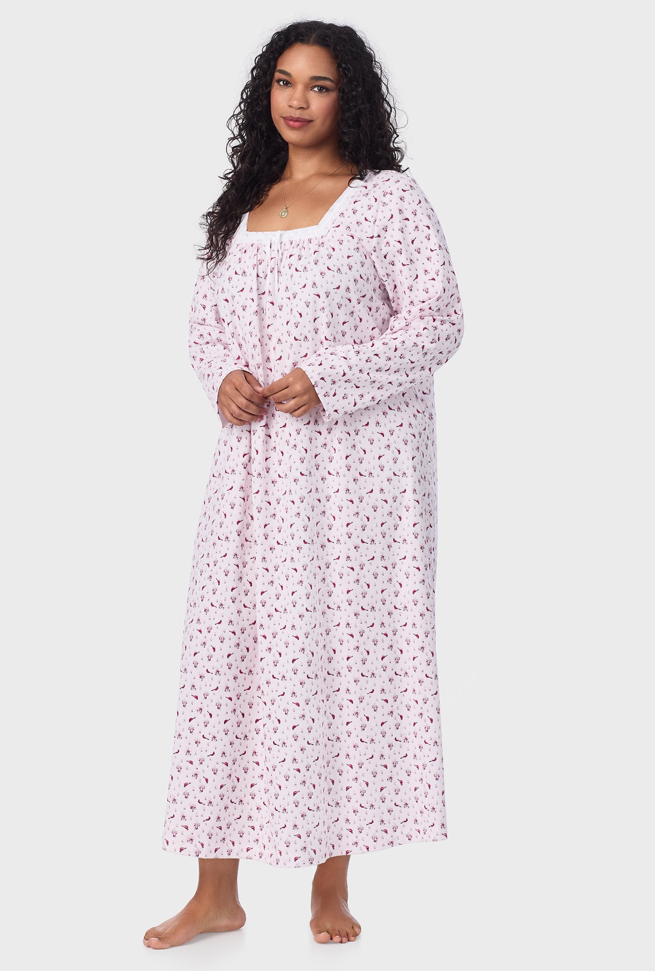 Mini Cardinal Cotton Ballet Nightgown Carole Hochman