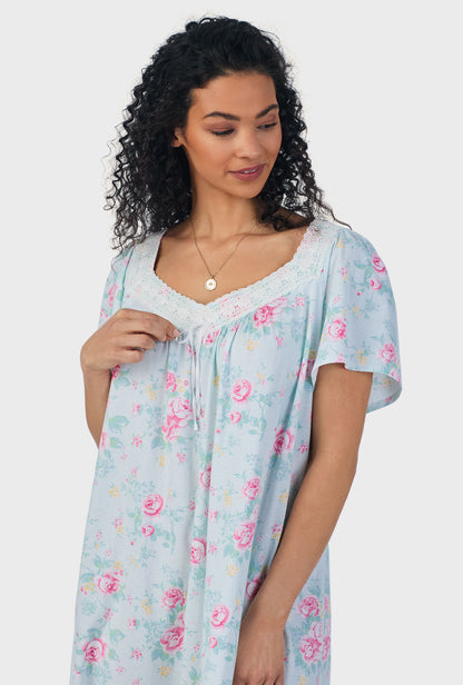 French Garden Cotton Waltz Nightgown