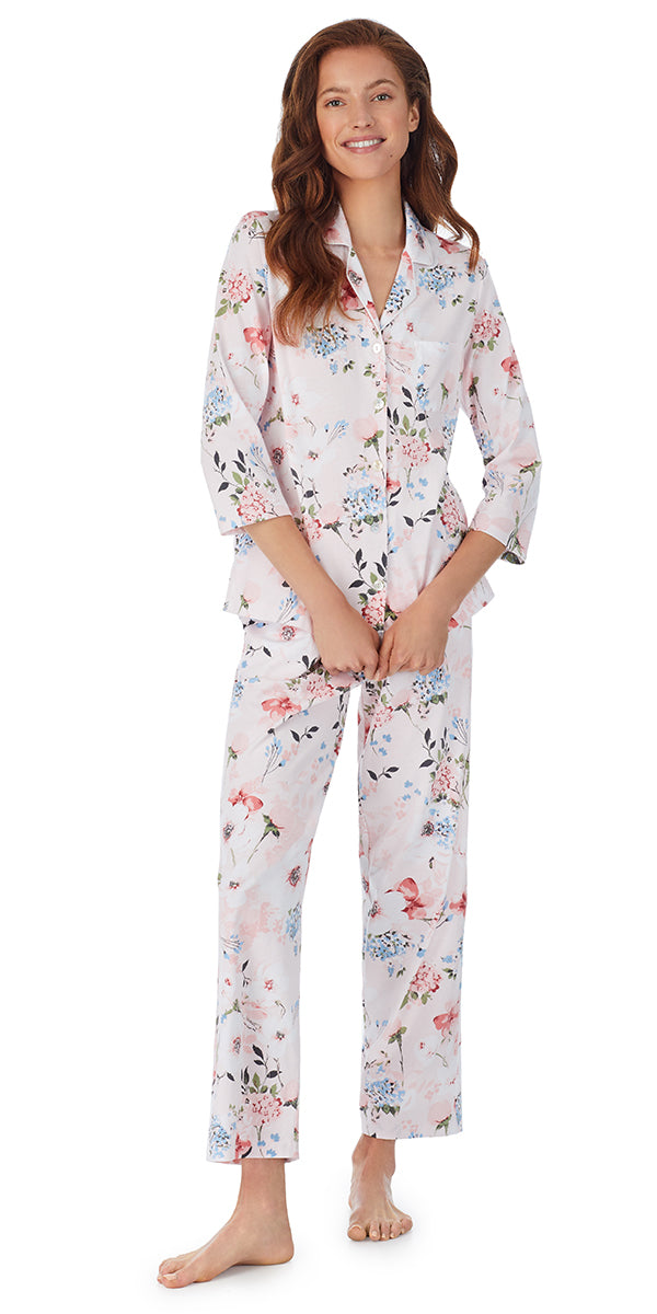 Magnolia Garden Long Pajama Set-Petite